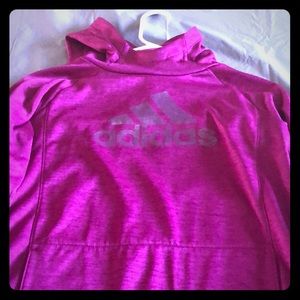 Girls XL Adidas Hooded Sweatshirt